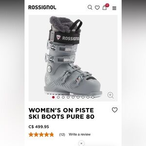 Never Worn Rossignol Pure 80